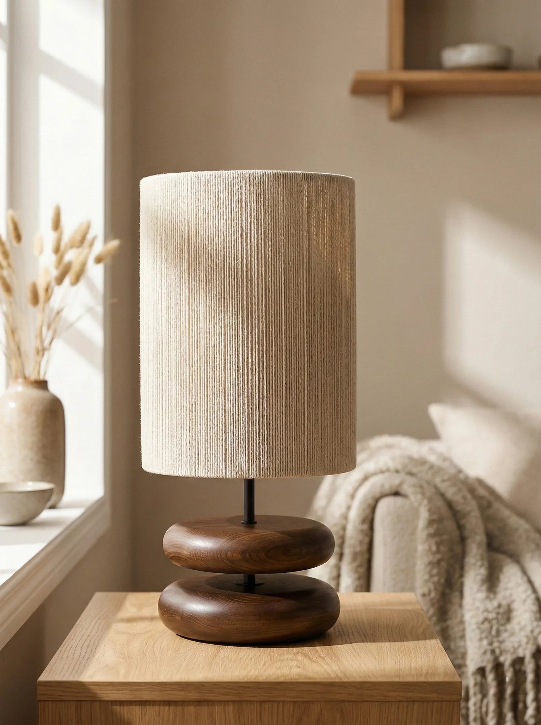 Lámpara Élia Alba de Madera